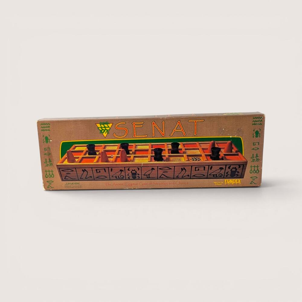 1999 Fundex Senat Ancient Egyptian Strategy Board Game